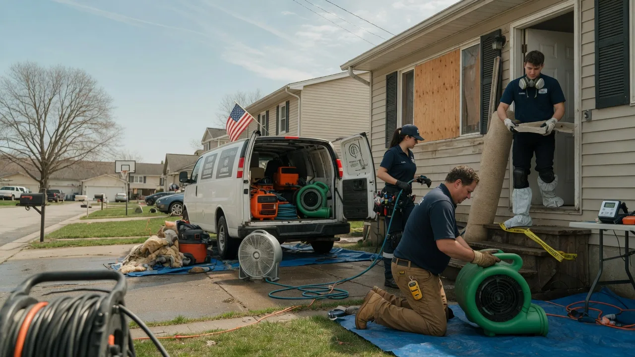 Water Damage Restoration in Brandt, SD near me